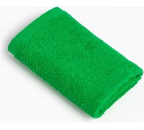 Полотенце махровое Этель 30x30 см, цв.ярко-зелёный,100% хлопок, 340 г/м2 9424664