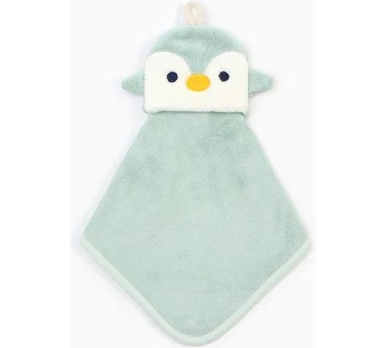 Полотенце для рук LoveLife Пингвинчик 39x21 см, 100% пэ, микрофибра 280 г/м2 9821821 1