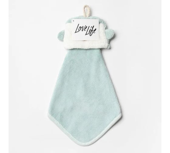 Полотенце для рук LoveLife Пингвинчик 39x21 см, 100% пэ, микрофибра 280 г/м2 9821821