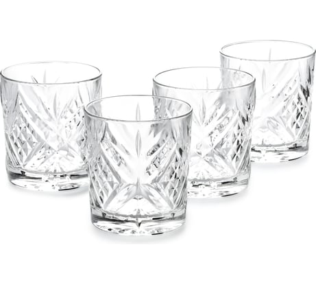 Набор стаканов низких для виски LUMINARC ВРЕМЯ ДЕГУСТАЦИЙ 4 шт., 300 мл P9244