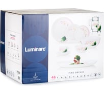 Набор столовый LUMINARC ДИВАЛИ ПИНК ОРХИД 46 предметов P9939
