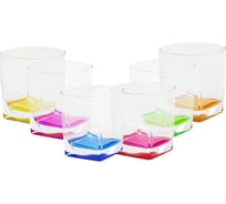 Набор стаканов LUMINARC STERLING RAINBOW 300 мл, низкий, 6 шт., N0780