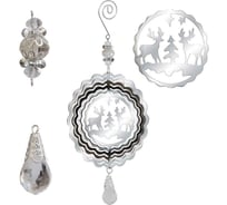 Металлическая подвеска Волшебная страна Зимний лес 115х115 см 100992