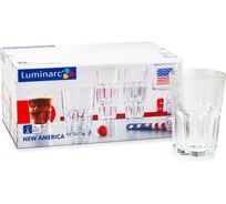 Набор стаканов LUMINARC НОВАЯ АМЕРИКА 6 шт., 350 мл, высокие J2889