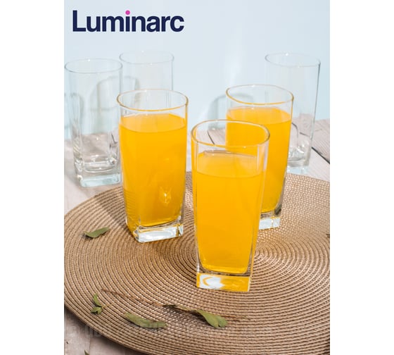 Набор стаканов LUMINARC СТЕРЛИНГ 6 шт., 330 мл, высокие H7666