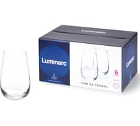 Набор стаканов LUMINARC СИР ДЕ КОНЬЯК 6 шт., 350 мл, высокие P6485