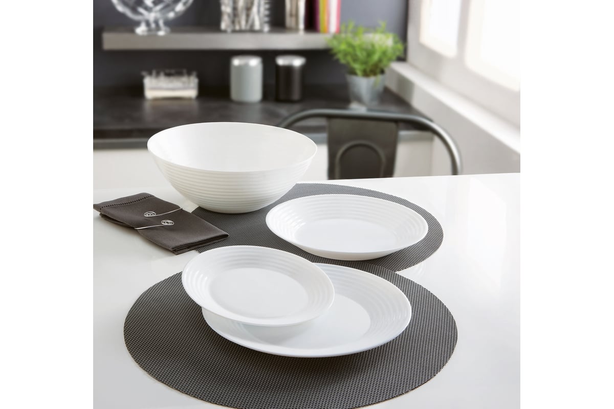 Набор столовый LUMINARC АРЕНА 19 предметов L3271 - выгодная цена ...