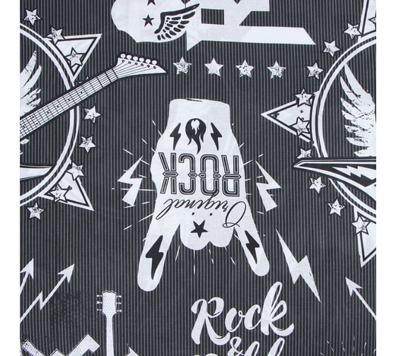 Пододеяльник Этель Rock&Roll 143х215 см 100% хлопок, бязь 10060133
