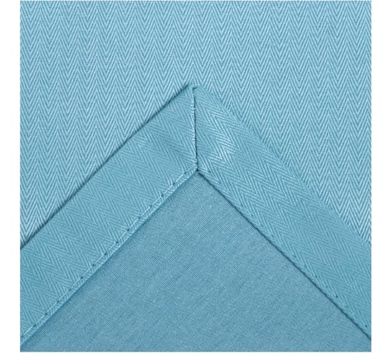 Скатерть Этель Elegance 150*220 +/-3см, цв.серо-синий, пл. 192 г/м2, хл с ВГМО 6974179