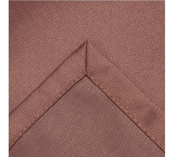 Скатерть Этель Elegance 150*220 +/-3см, цв.кофейный, пл. 192 г/м2, хл с ВГМО 6974184