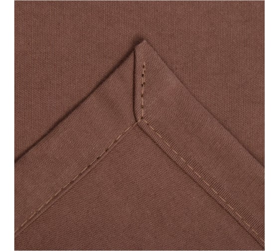 Скатерть Этель Elegance 150*180 +/-3см, цв.кофейный, пл. 192 г/м2, хл с ВГМО 6974183