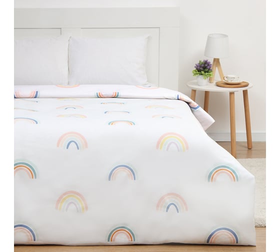 Пододеяльник Этель Pretty rainbows 143x215 см, 100% хлопок, бязь 10063093