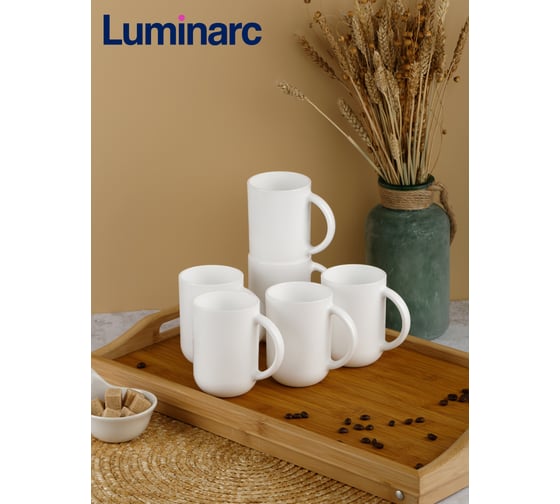 Набор кружек LUMINARC TROQUET 6 шт., 310 мл V5013