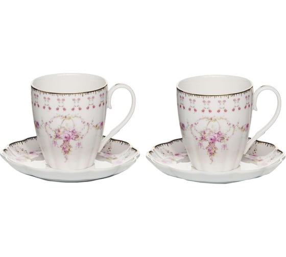 Набор чайный Комус на 2 персоны, 250 мл, арт.LQ-Q092-0405- 1533407 1