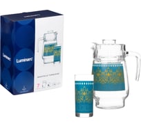Набор питьевой LUMINARC BAGATELLE TURQUOISE 7 предметов Q8814