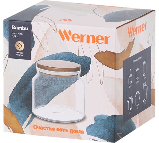 Емкость для хранения продуктов WERNER Bambu 500 мл 51934