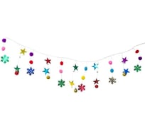 Гирлянда из звезд и снежинок Волшебная страна 175 м SYCB17B-056 003296
