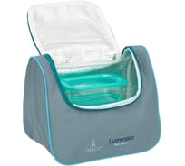 Набор контейнеров LUMINARC KEEP'N'BOX 3 предмета (380 мл х 2 шт., 820 мл) + термосумка (тюркуаз) Q9831