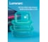 Набор контейнеров LUMINARC KEEP'N'BOX 3 предмета (380 мл, 820 мл, 1220 мл) + синяя термосумка в подарок P6634 10