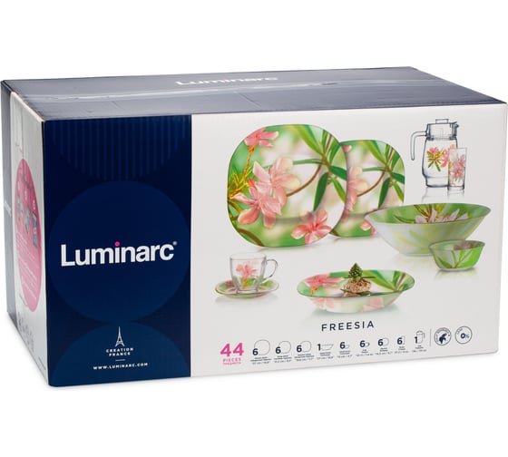 Набор столовый LUMINARC CARINA FREESIA 44 предмета P7660