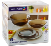 Набор столовый LUMINARC АМБЬЯНТЕ ЭКЛИПС 19 предмета (салатник 24 см) L5176
