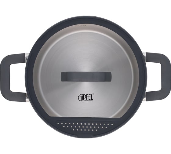 Кастрюля из нержавеющей стали Gipfel Bayern 24 см/5,4 л 52616