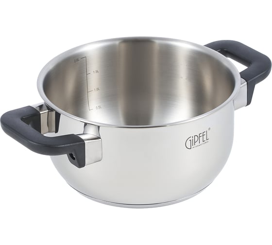 Кастрюля из нержавеющей стали Gipfel Bayern 18 см/2 л 52614
