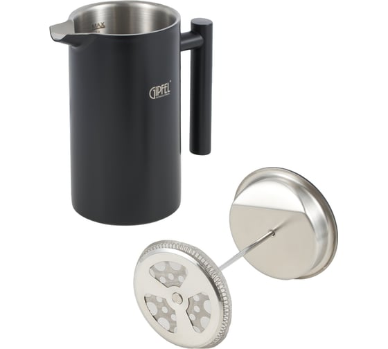 Френч-пресс Gipfel Deluxe Black 1 л 52423