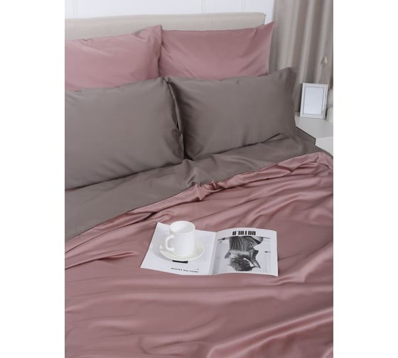 Комплект постельного белья Mona Liza Cinnamon семейный 70x70 см 2 шт 50x70 см 2 шт тенсел 5045/00201 5045/00202