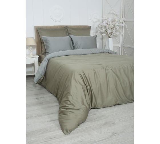 Комплект постельного белья Mona Liza Sage евро, 70x70 (2), 50x70 (2), тенсел 5049/00201