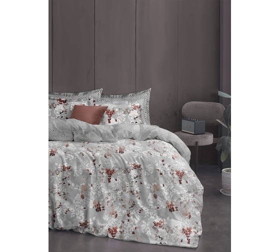 Комплект постельного белья Mona Liza Silver 2-х спальный, 50x70 (2), 70x70 (2), сатин 5044/0066