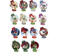 Новогоднее подвесное украшение 11 см, "Змейка на удачу" со скретч-слоем и предсказаниями, 92088 ОФИСМАГ 592295