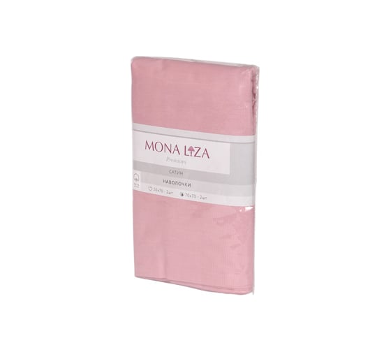 Комплект наволочек MONA LIZA 504105/05 50х70 см сатин pink 4640033684332