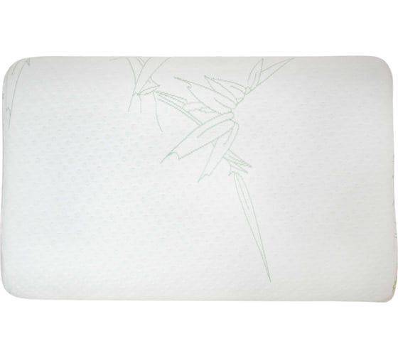 Анатомическая подушка Асветида 50x70 Bamboo с эффектом памяти "Memory foam"(средней жесткости) П705015Б
