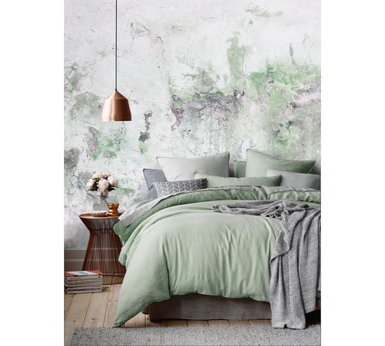 Комплект постельного белья Mona Liza Шалфей 1.5 спальный 50x70 см 2 шт сатин 5202/50 1