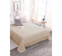 Простынь MONA LIZA 505024/10 215*240, сатин, Latte 4640033684929