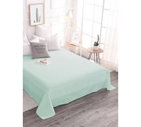 Простынь MONA LIZA 505022/04 150*215, сатин, green 4640033684622