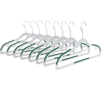 Набор вешалок для одежды DEFENDER CLH-215 зеленый, 5 шт, пластик, 42 см 28219