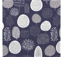 Салфетка MONA LIZA 507006/2 45*45, "Forest синяя" Мелисса 4630112453928