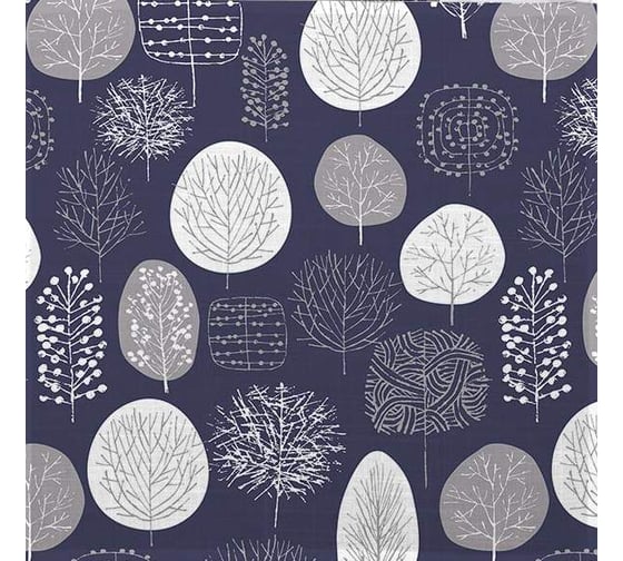 Салфетка MONA LIZA 507006/2 45*45, "Forest синяя" Мелисса 4630112453928 1