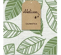 Салфетка MONA LIZA 507006/7 45*45, "Organic листья" Мелисса 4630112454000