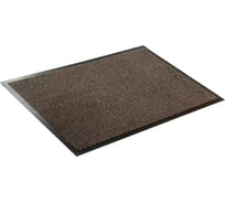 Коврик влаговпитывающий Dekorelle LEYLA 002, коричневый, размер 80x120 см 1 шт 113002