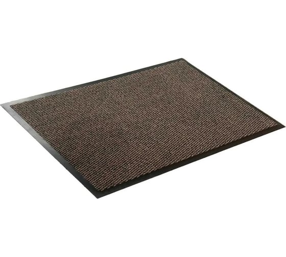 Коврик влаговпитывающий Dekorelle LEYLA 002, коричневый, размер 80x120 см 1 шт 113002 1