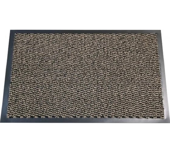Коврик влаговпитывающий Dekorelle LEYLA 002, коричневый, размер 60x90 см 1 шт 112002