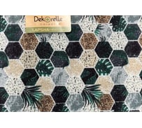 Коврик придверный Dekorelle LAPSHA 001, размер 60x90 см 1 шт 122001