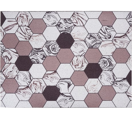 Коврик придверный Dekorelle LAPSHA 002, размер 60x90 см 1 шт 122002