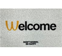 Коврик придверный Dekorelle LAPSHA 080, размер 40x60 см 1 шт 120080