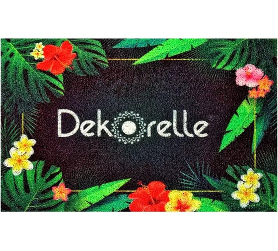 Коврик придверный Dekorelle LAPSHA 090, размер 50x80 см 1 шт 121090 1