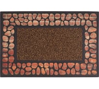 Флокированный коврик dekorelle FLOK G018 искуственная трава, 40x60 см, 1 шт. 110049