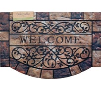 Флокированный коврик dekorelle FLOK 011 60x90 см, 1 шт. 112042